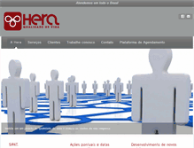 Tablet Screenshot of herabrasil.com